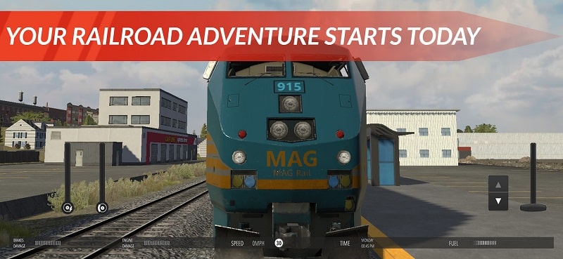 Train Simulator PRO USA APK - screenshot 1