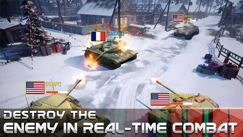 Furious Tank War of Worlds APK - screenshot 2