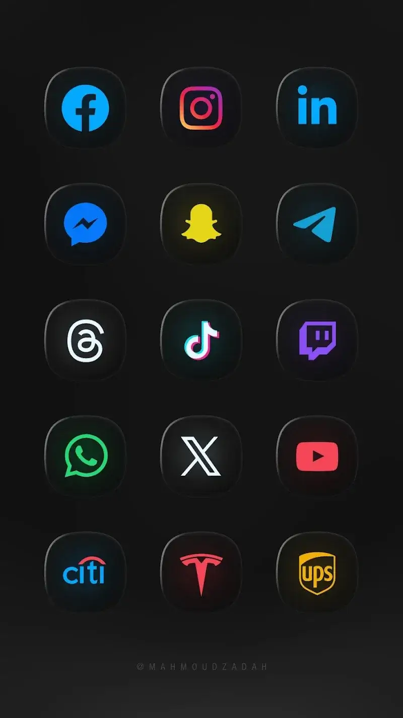 Glassify Color Icons - screenshot 1