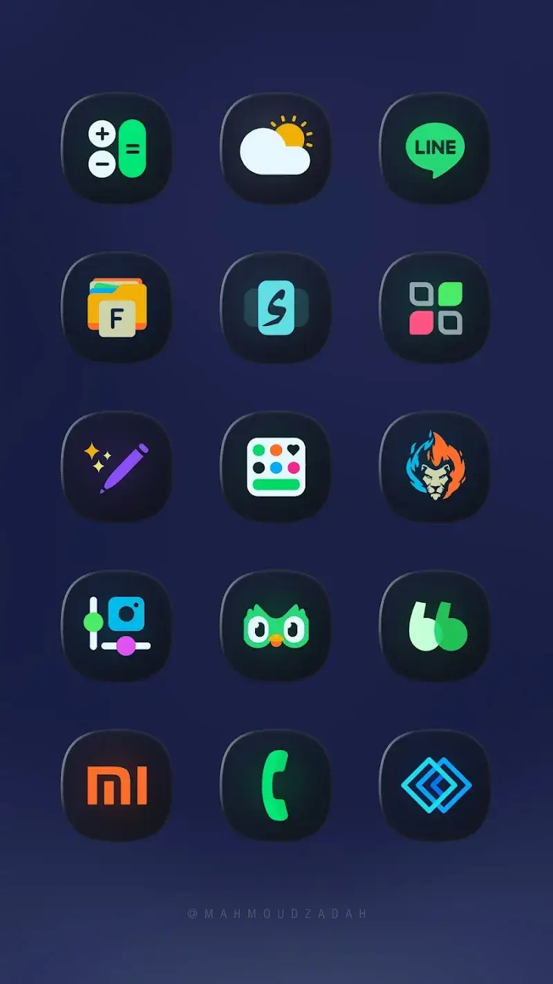 Glassify Color Icons - screenshot 2