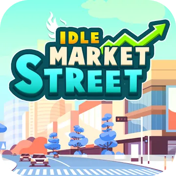 Idle Market Street MOD APK icon