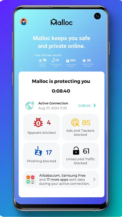 Malloc VPN - screenshot 2