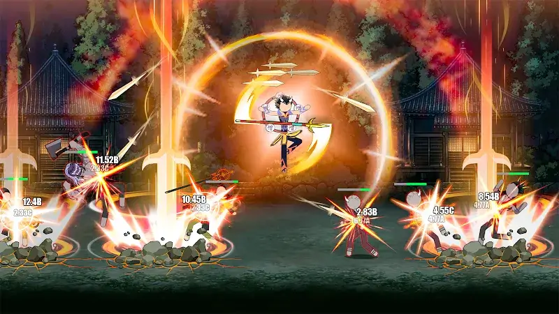 Stick Demon Fight Idle RPG - screenshot 2