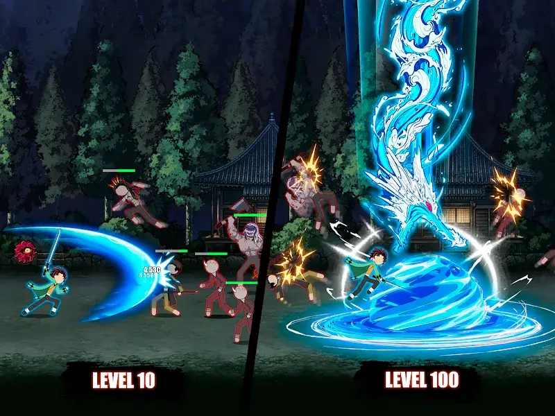 Stick Demon Fight Idle RPG - screenshot 6