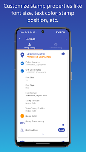 PhotoStamp Camera - screenshot 3