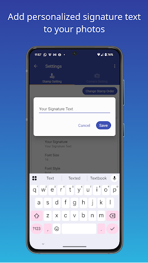PhotoStamp Camera - screenshot 5