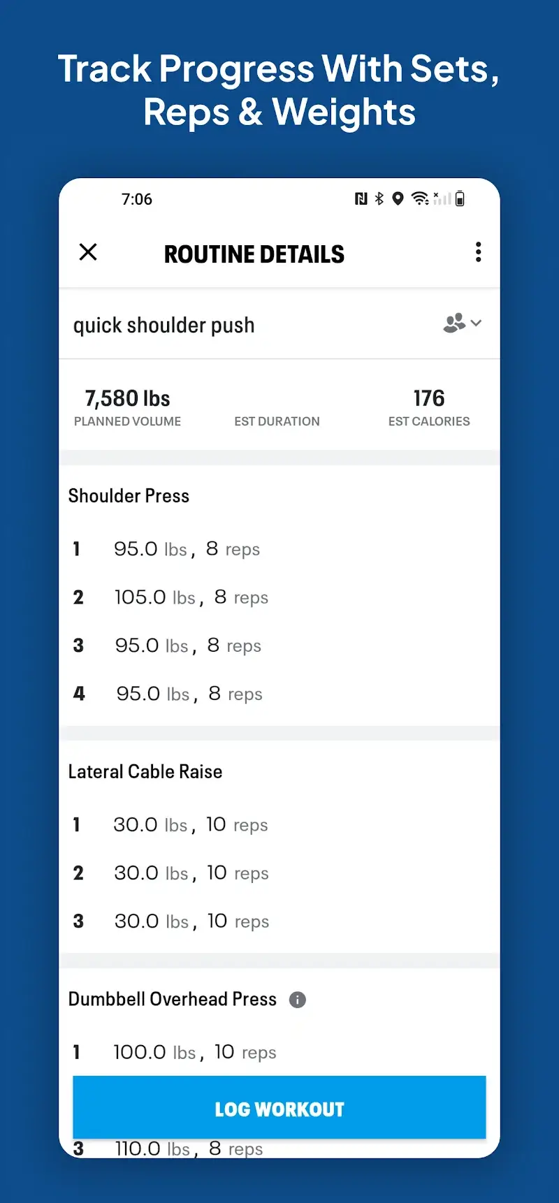 Map My Fitness Workout Tracker - screenshot 3