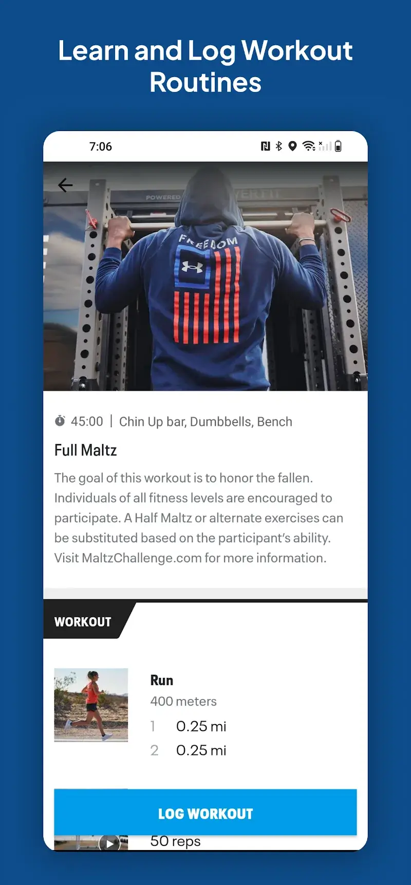 Map My Fitness Workout Tracker - screenshot 4