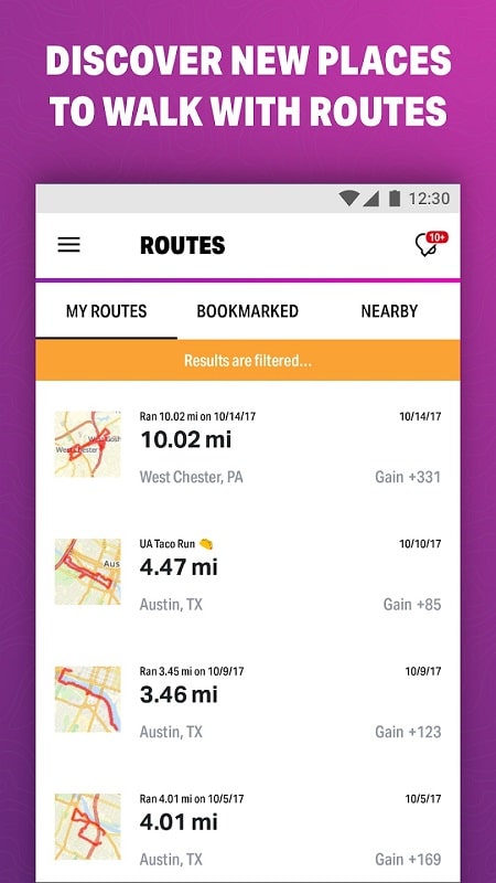 Walk with Map My Walk APK - screenshot 2