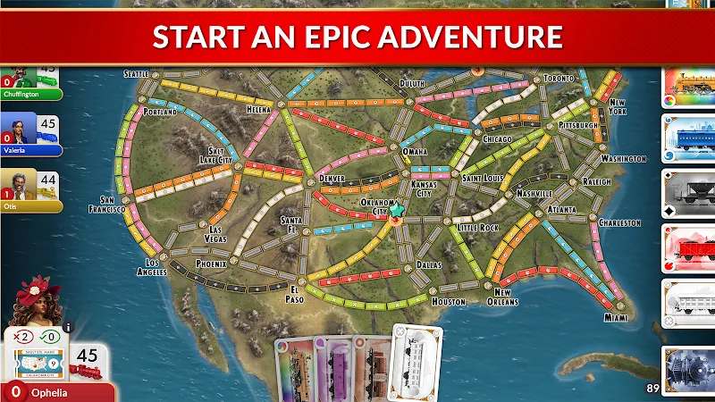 Ticket to Ride - screenshot 1