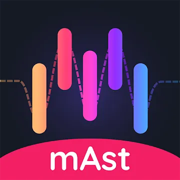 mAst: Music Video Status Maker, Video Editor - app icon