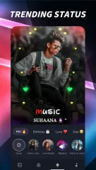 mAst: Music Video Status Maker, Video Editor - screenshot 1