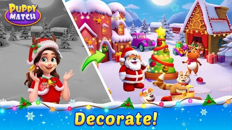 Puppy Match Match 3 Game - screenshot 6