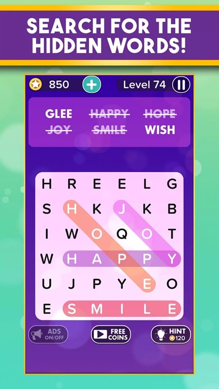 Word Search Addict Word Puzzle APK - screenshot 2