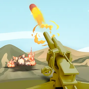 Mortar Clash 3D: Battle Games MOD APK icon