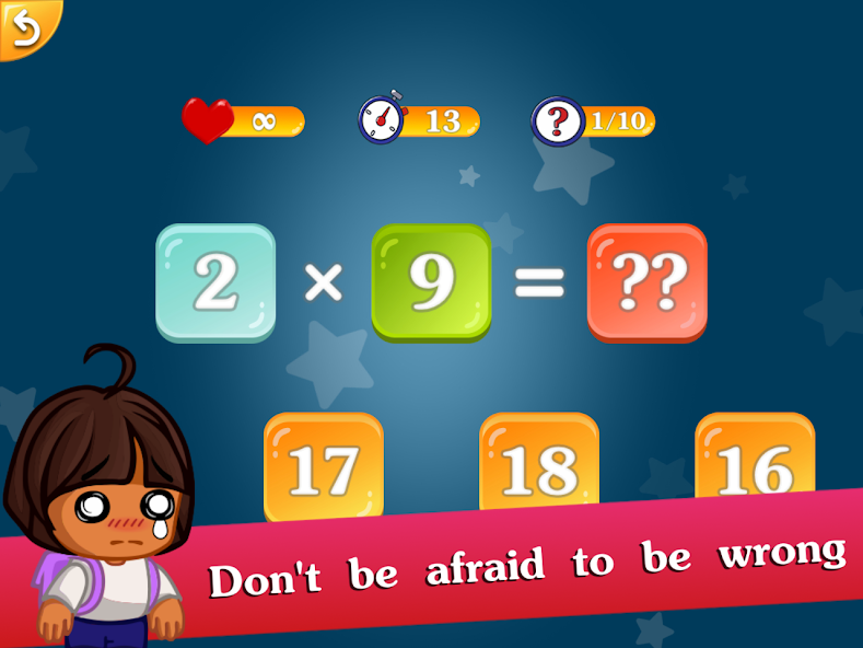 Math games for kids - Multiplication table - screenshot 23