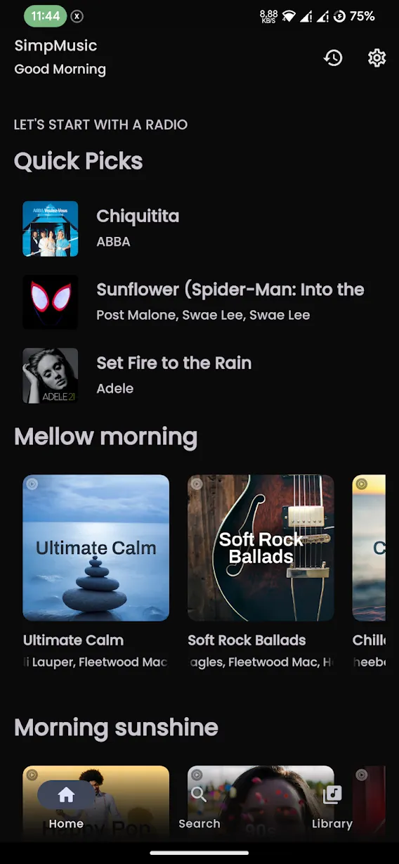 SimpMusic - screenshot 1