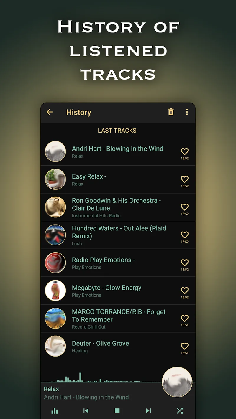 Chill-out radio - screenshot 2