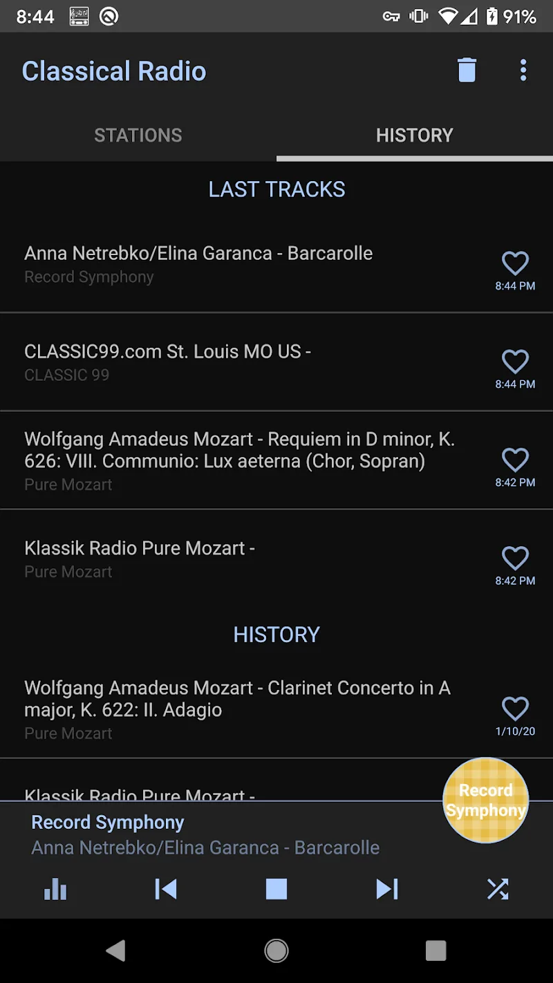Classical Music Radio - screenshot 4