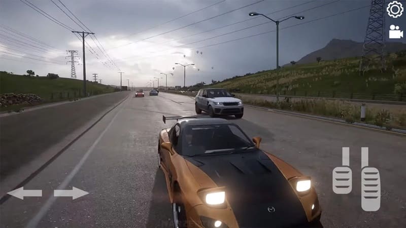 RX7 Drift Simulator 3D Driving  APK - screenshot 3