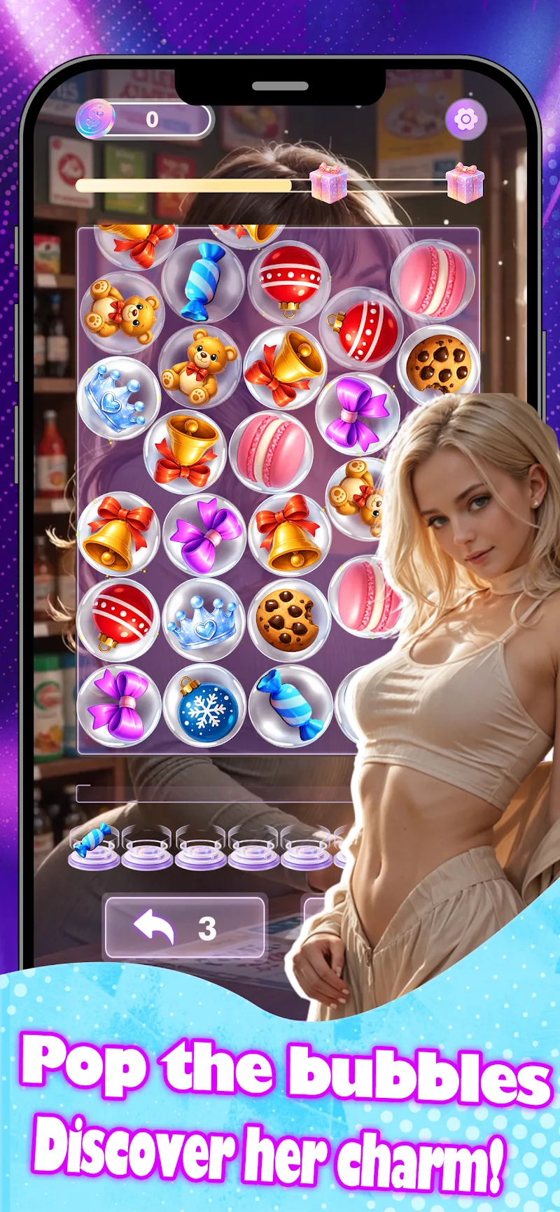 Heartthrob Bubble Match - screenshot 3