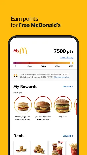 McDonald's APK 9.102.2 (Latest) for Android - screenshot 1