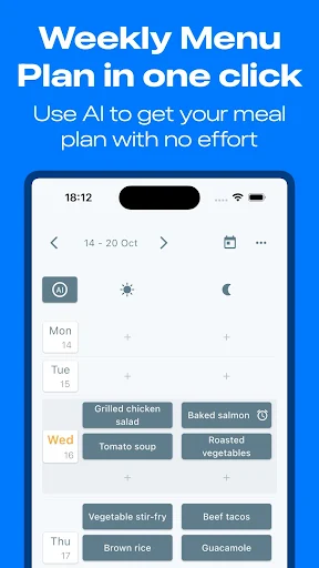 Meal Planner & Recipes Mealo - screenshot 1