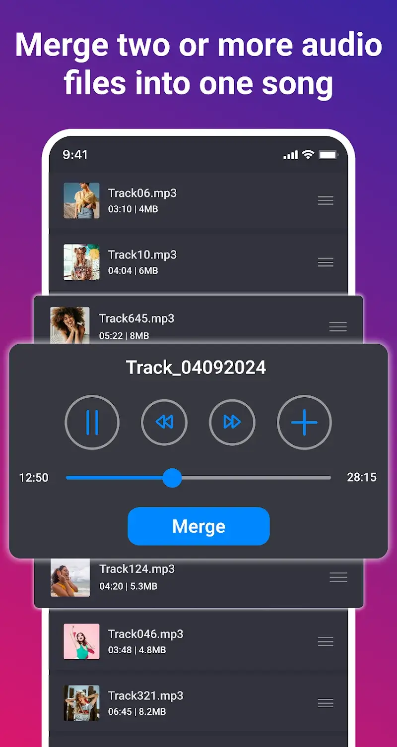 Audio Cutter, Joiner & Mixer - screenshot 2