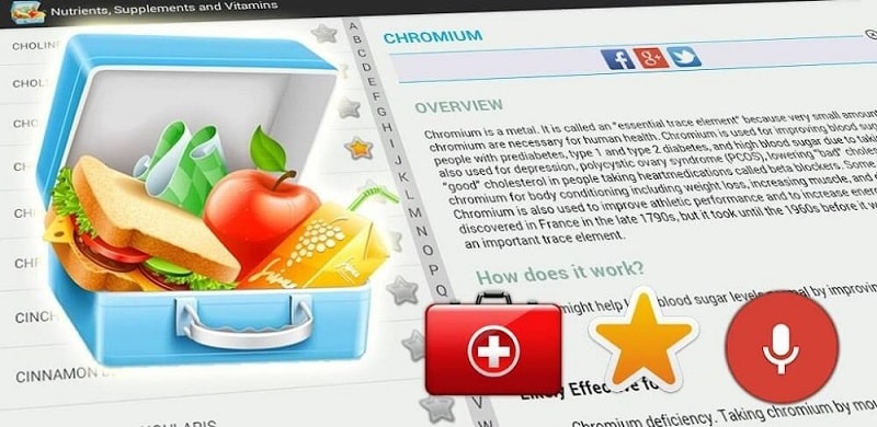 Vitamins and Minerals APK - app icon