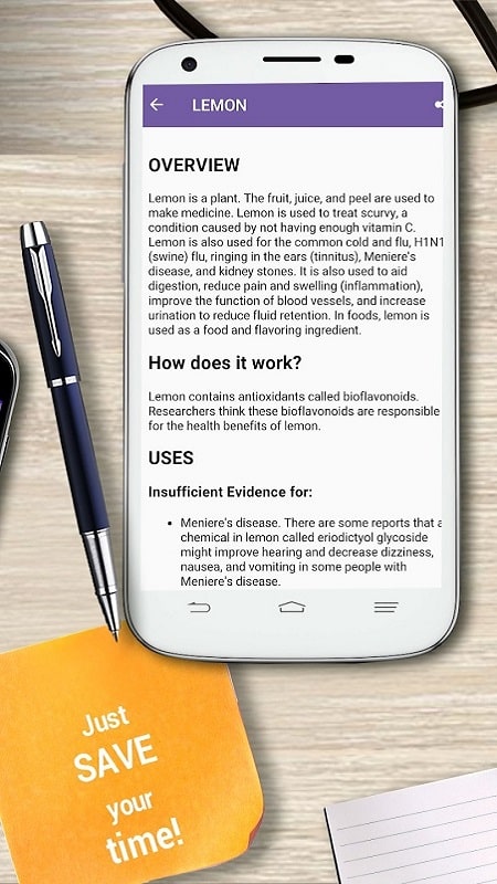 Vitamins and Minerals APK - screenshot 2
