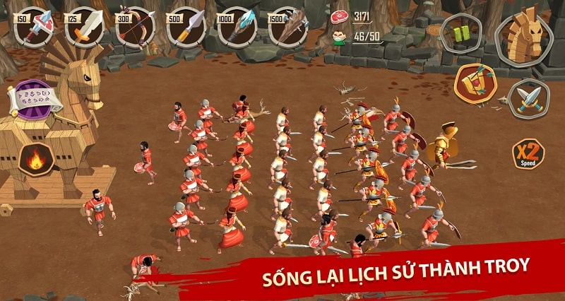 Trojan War Sparta Warriors APK - screenshot 2