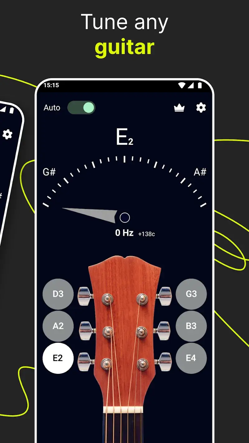 Guitar Tuner ZipoApps - screenshot 4