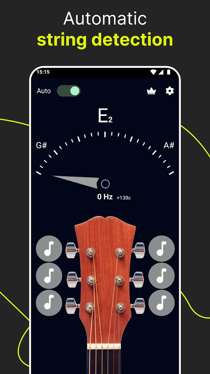 Guitar Tuner ZipoApps - screenshot 5