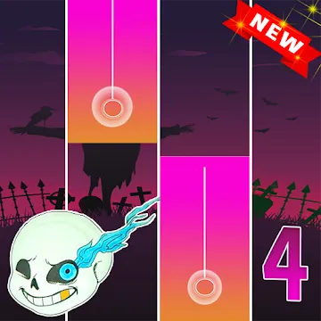 Megalovania ? Sans Piano Tiles 4 MOD APK icon