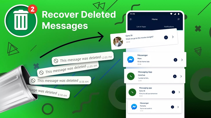 Deleted Messages Recovery APK - app icon