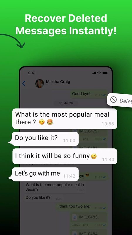 Deleted Messages Recovery APK - screenshot 4