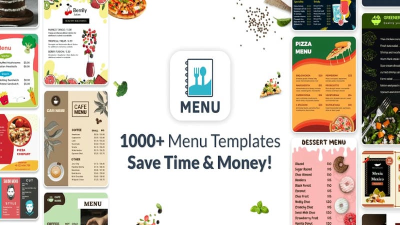 Menu Maker, Menu Templates APK - app icon