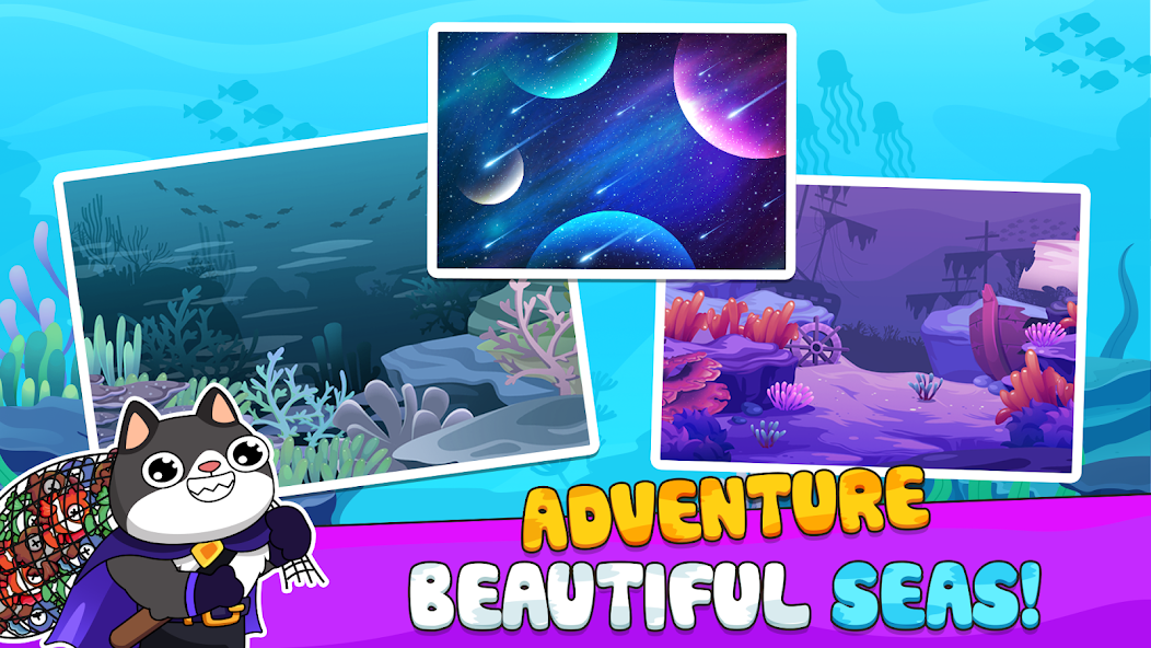 Mew Catching Fish - screenshot 2