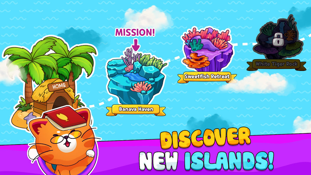 Mew Catching Fish - screenshot 3