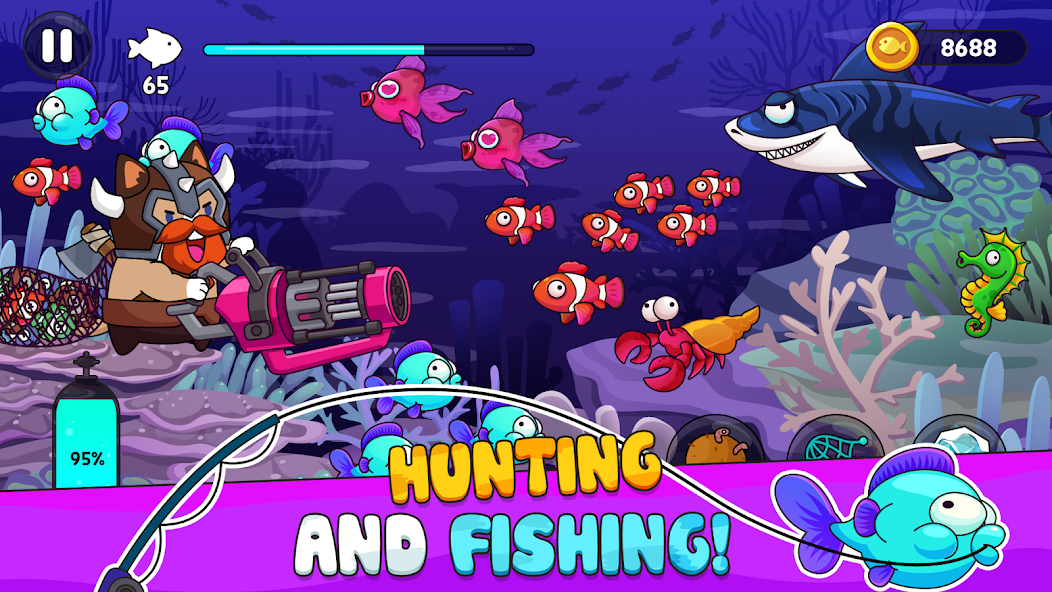 Mew Catching Fish - screenshot 5