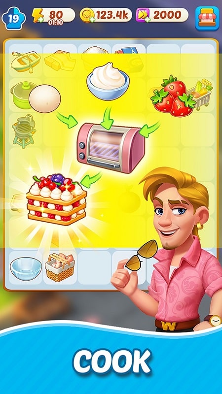 Merge CookingTheme Restaurant APK - screenshot 3