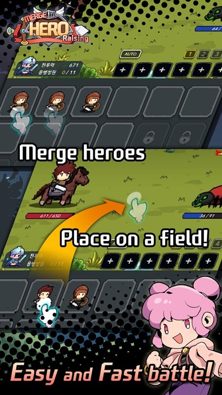 Merge Hero Raising APK - screenshot 4