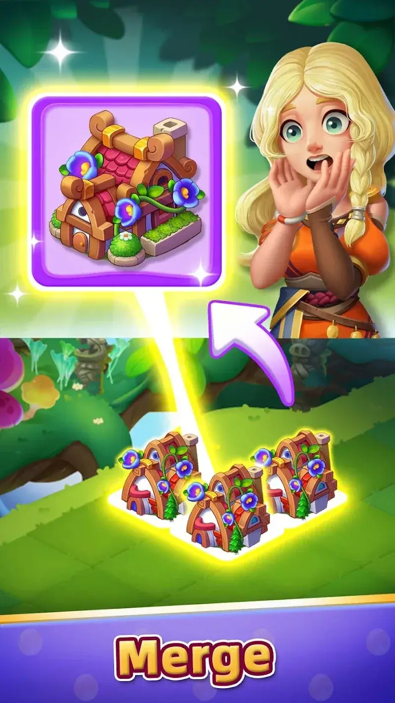 Merge Legends Dragon Island - screenshot 1