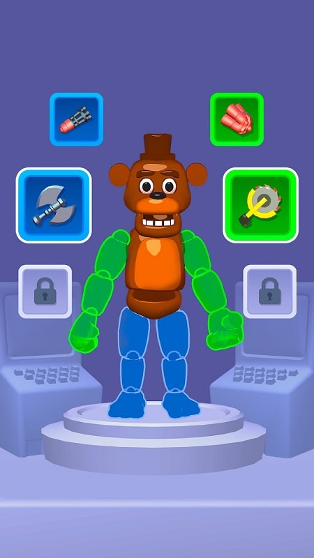 Merge Ragdoll Fighting APK - screenshot 1