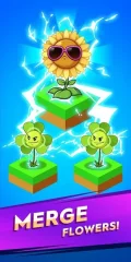 Merge Flowers vs. Zombies - screenshot 1