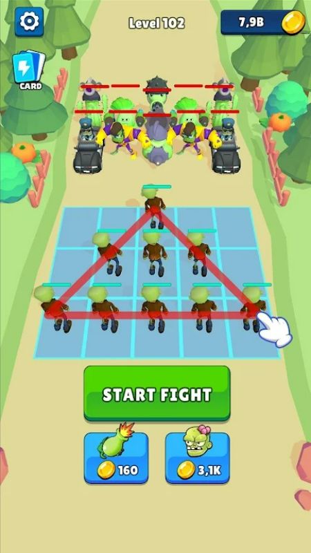 Merge Plants Idle Zombies APK - screenshot 1