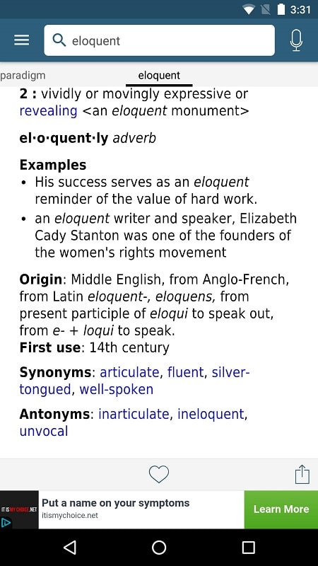 Dictionary – Merriam-Webster APK - screenshot 4