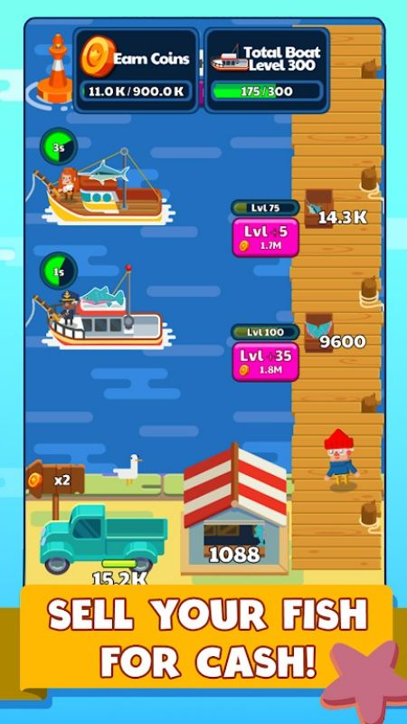 Idle Fishing Story APK - screenshot 2