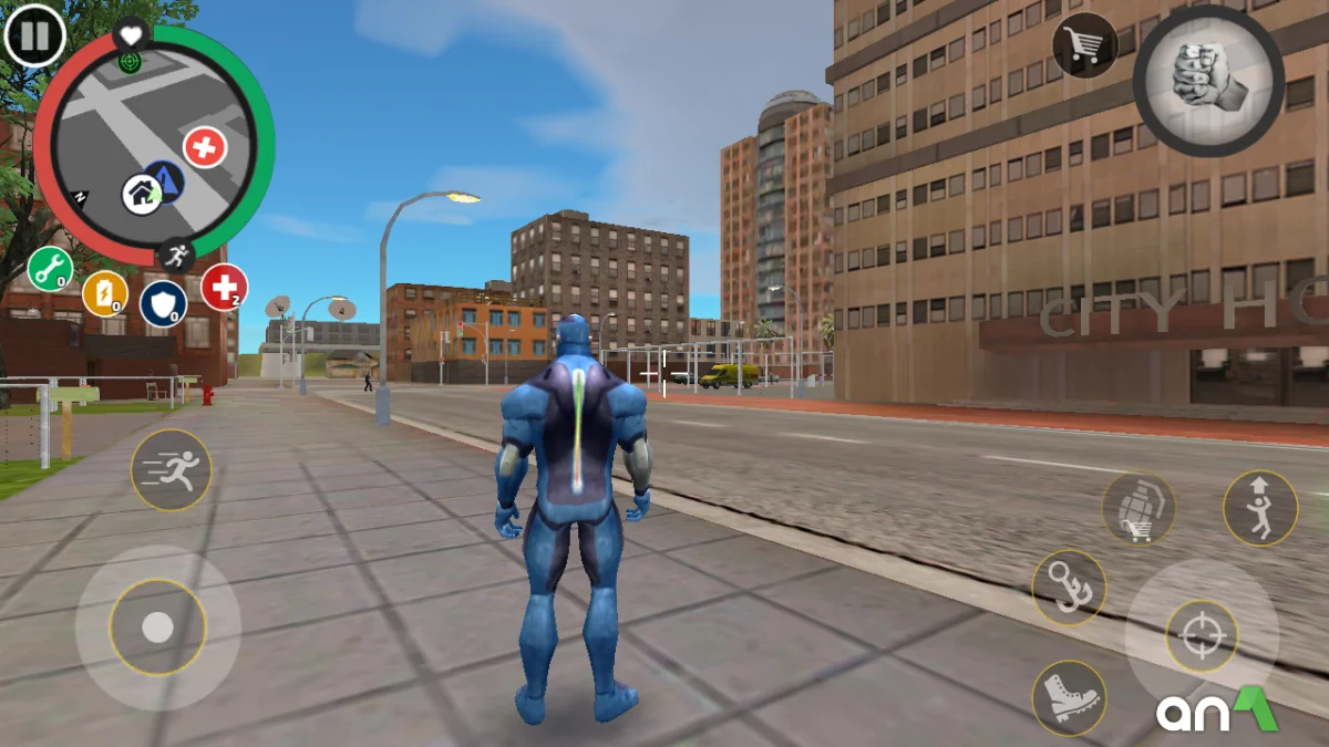 Rope Hero: Vice Town - screenshot 1