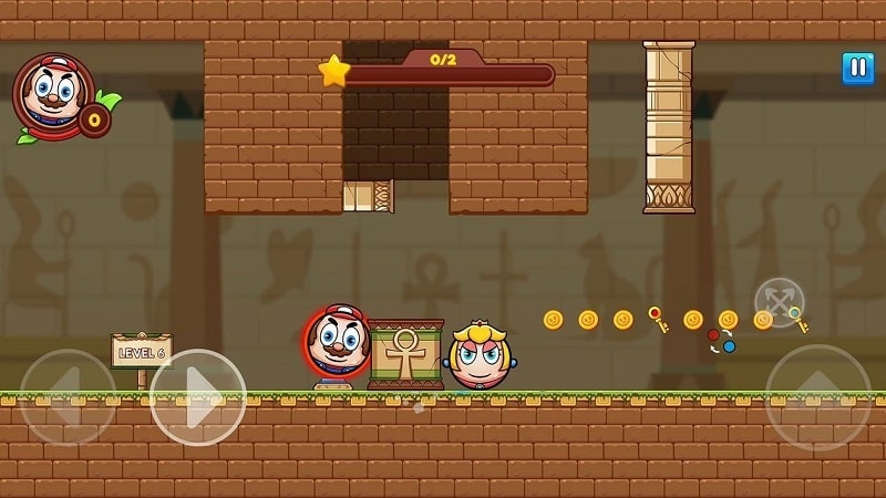 Red and Blue Twin Color Ball APK - screenshot 1